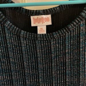 Beautiful LuLaRoe Carly with sparkle